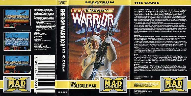 Screen from Energy Warrior + Molecule Man