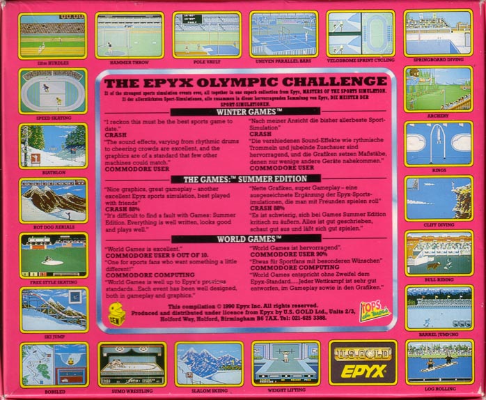Screen from Epyx 21