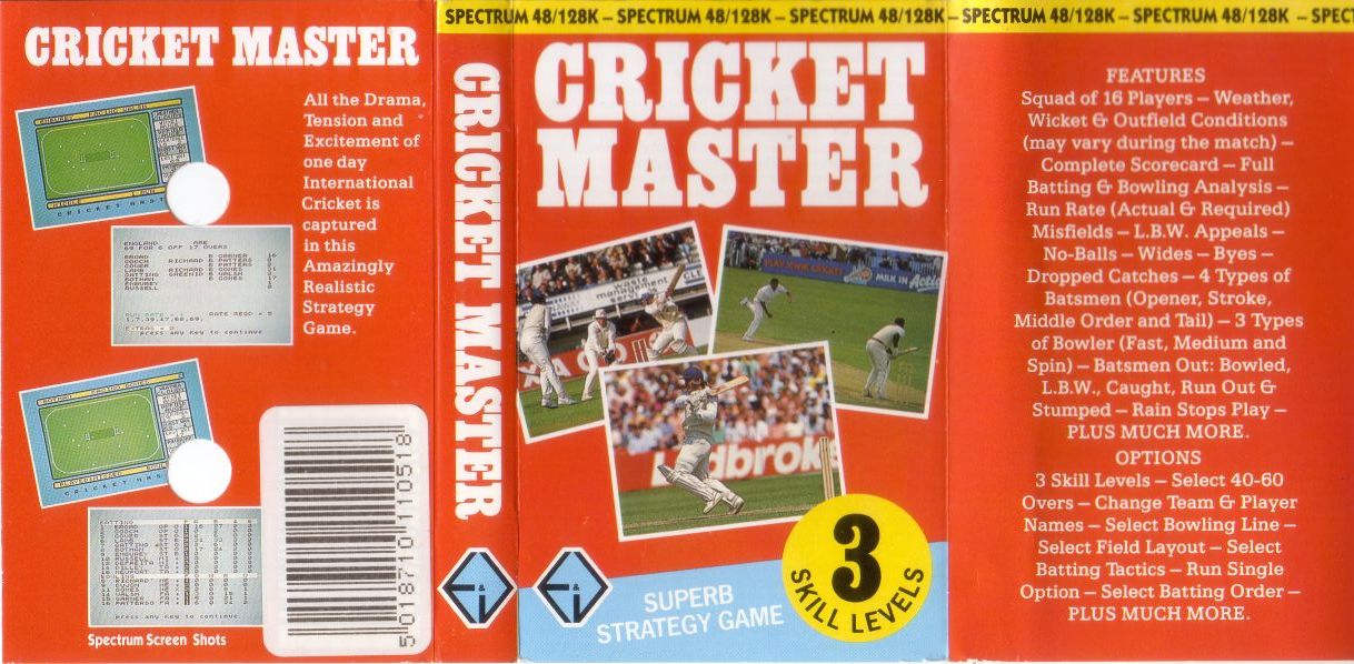 Screen from Euro Boss + Cricket Master