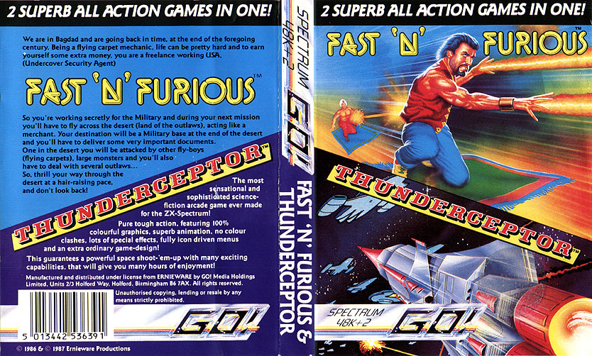 Screen from Fast 'n' Furious + Thunderceptor