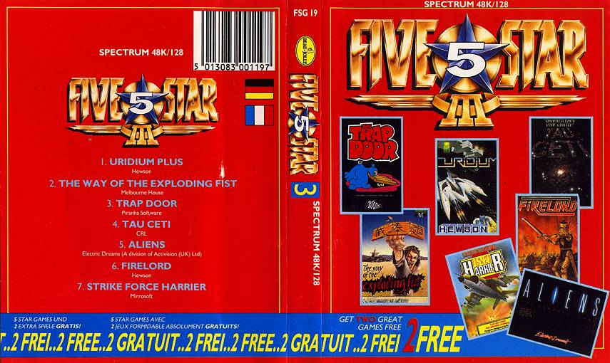 Screen from Five Star Games 3