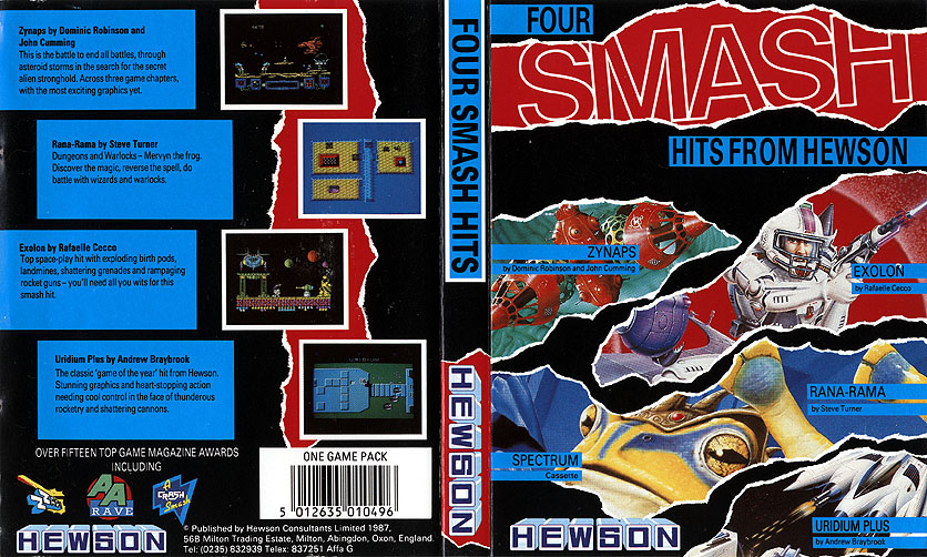 Screen from Four Smash Hits