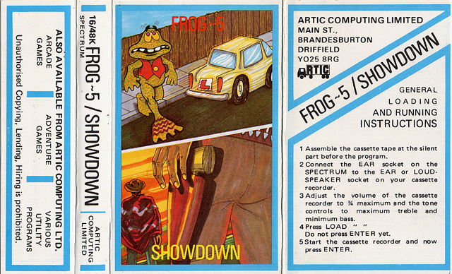 Screen from Frog 5 + Showdown