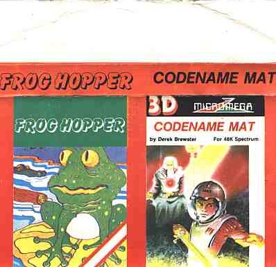 Screen from Frog Hopper + Codename MAT