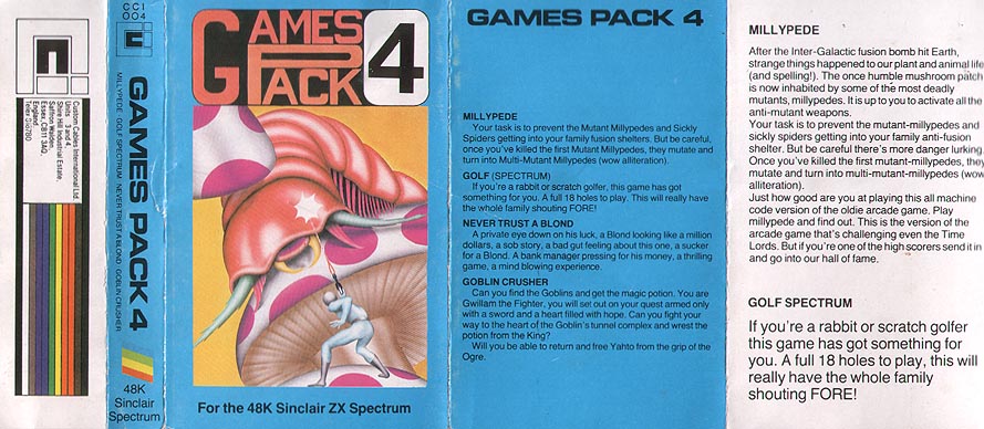 Screen from Games Pack 4