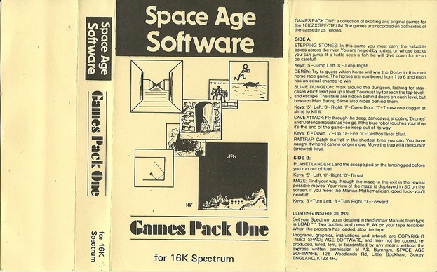 Screen from Games Pack One