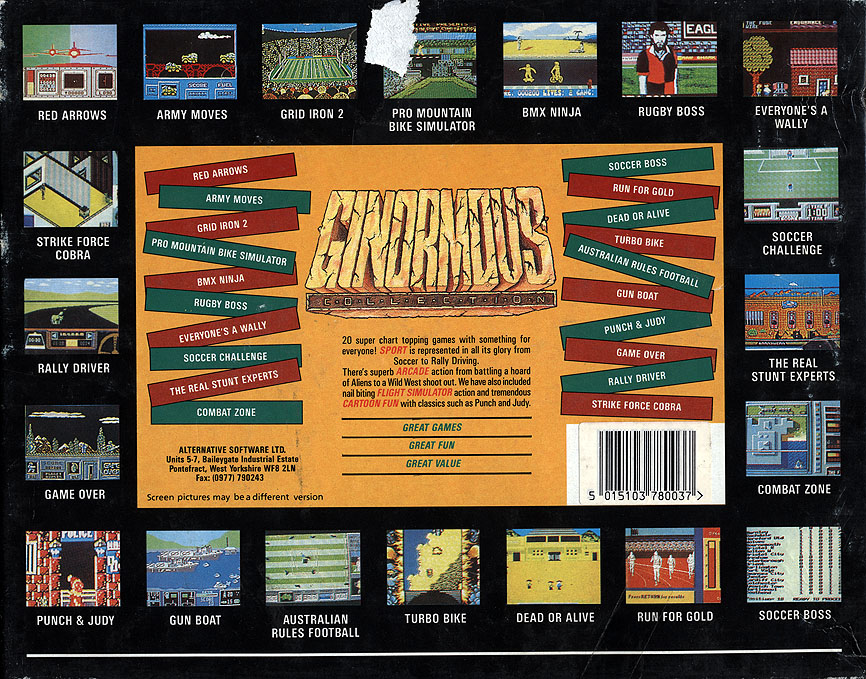 Screen from Ginormous Collection