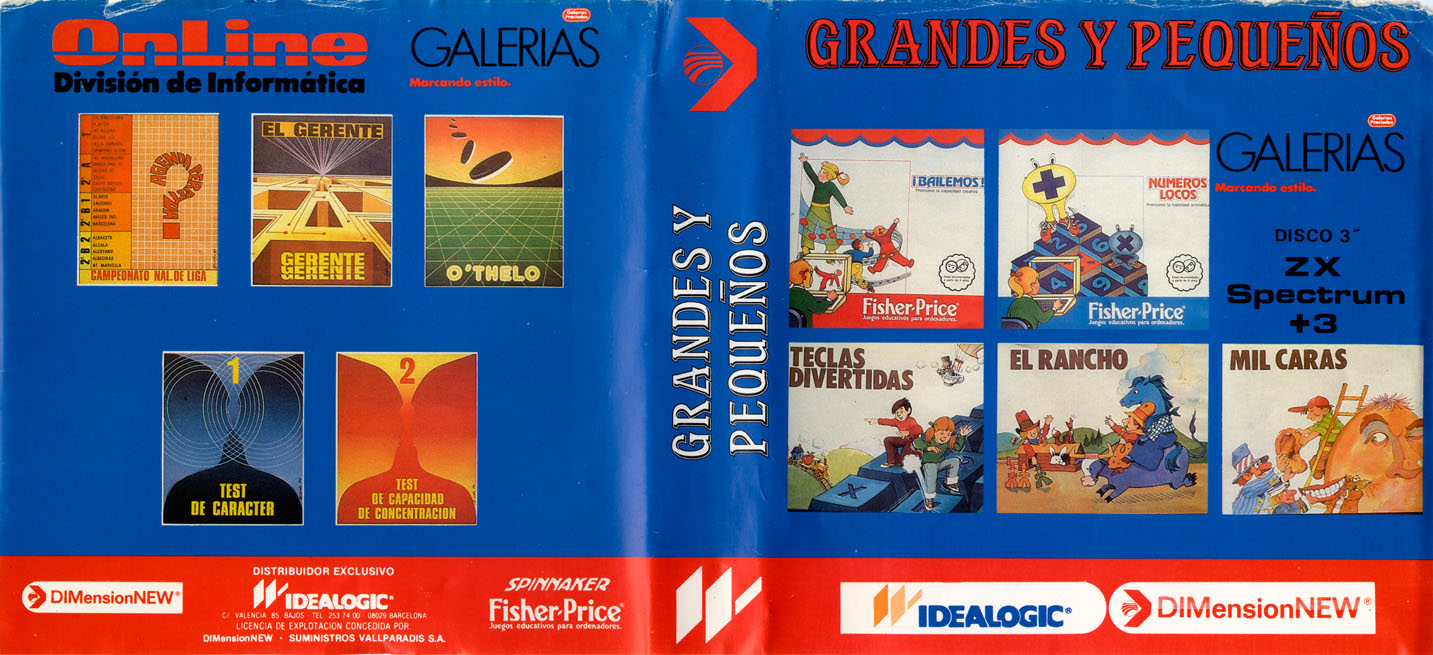 Screen from Grandes y Pequenos