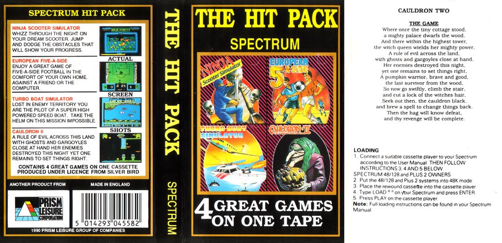 Screen from The Hit Pack
