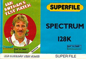 Screen from Ian Botham's Test Match + Superfile