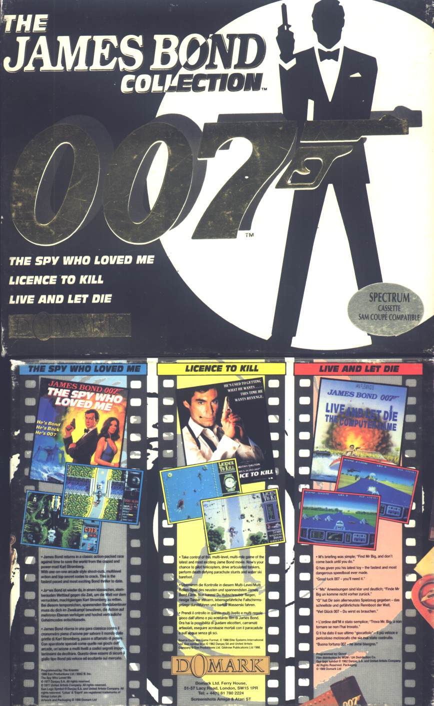 Screen from The James Bond 007 Collection