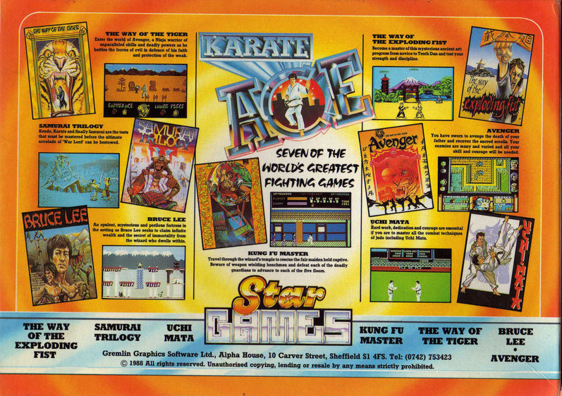 Screen from Karate Ace