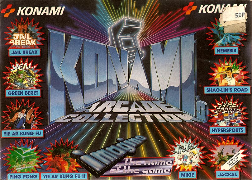 Screen from Konami's Arcade Collection