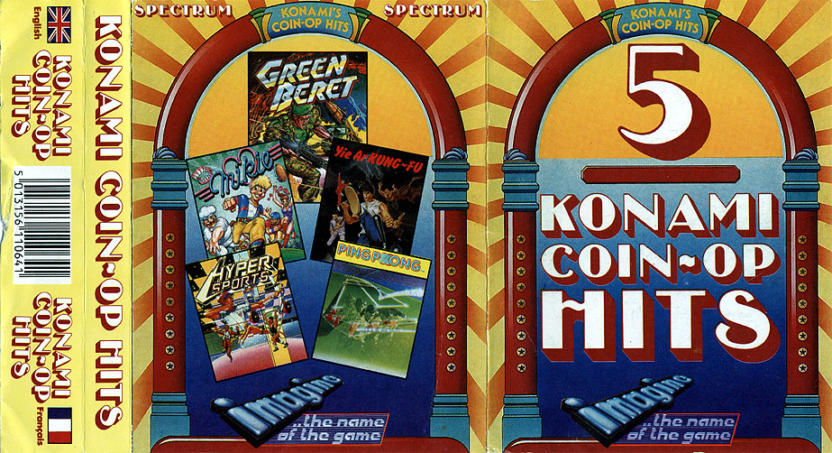 Screen from Konami's Coin-Op Hits