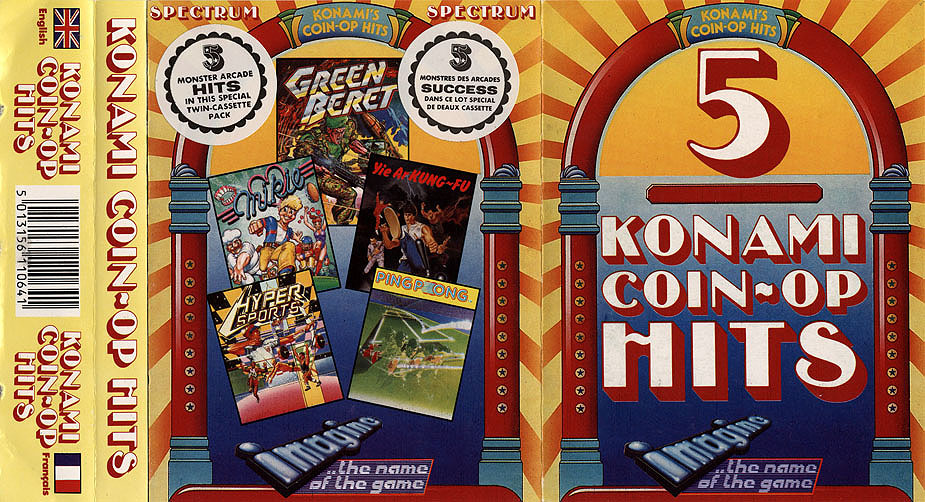 Screen from Konami's Coin-Op Hits
