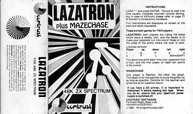 Screen from Lazatron + Mazechase