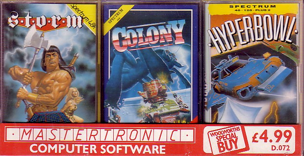 Screen from Mastertronic Collection 3