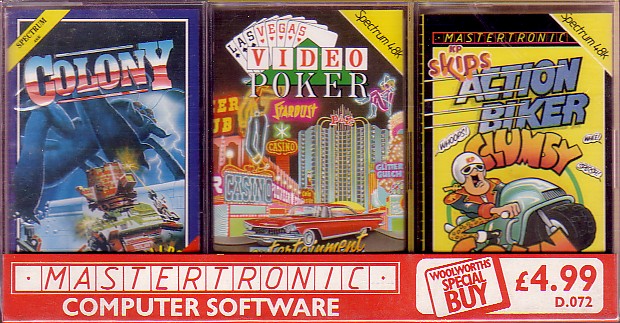 Screen from Mastertronic Collection 9