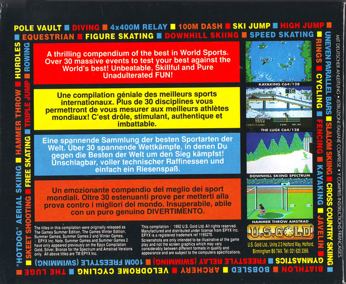 Screen from Mega Sports