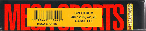 Screen from Mega Sports