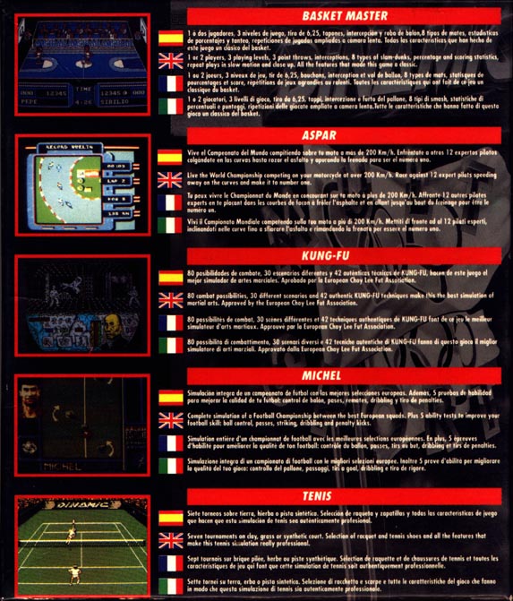 Screen from Multi Sports