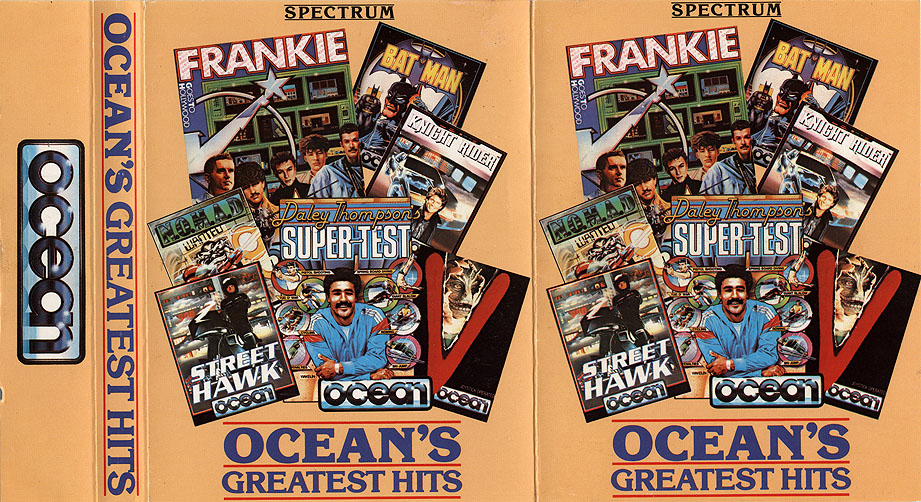 Screen from Ocean's Greatest Hits