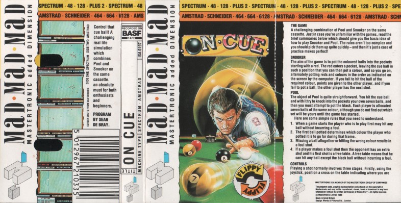 Screen from On Cue