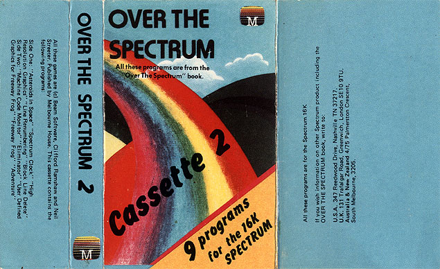 Screen from Over the Spectrum Cassette 2