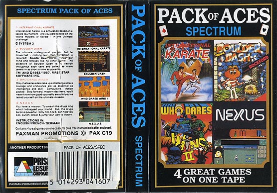 Screen from Pack of Aces
