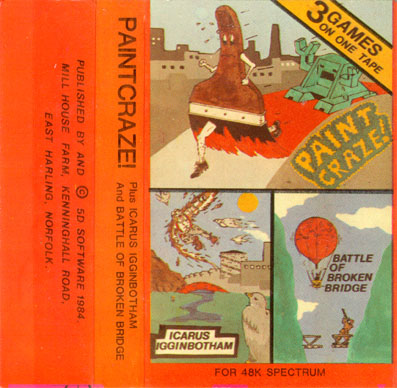 Screen from Paintcraze! + The Battle of Broken Bridge + Icarus Igginbotham