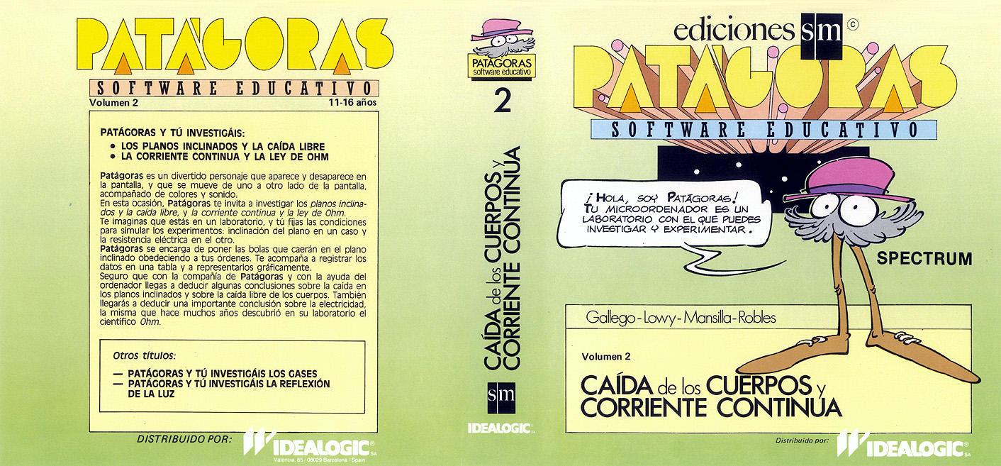 Screen from Patagoras Volumen 2: Caida de los Cuerpos y Corriente Continua