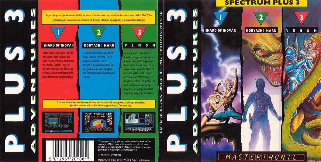 Screen from Plus 3 Adventures