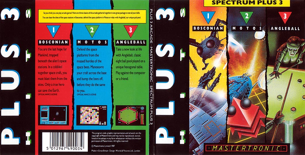 Screen from Plus 3 Arcade