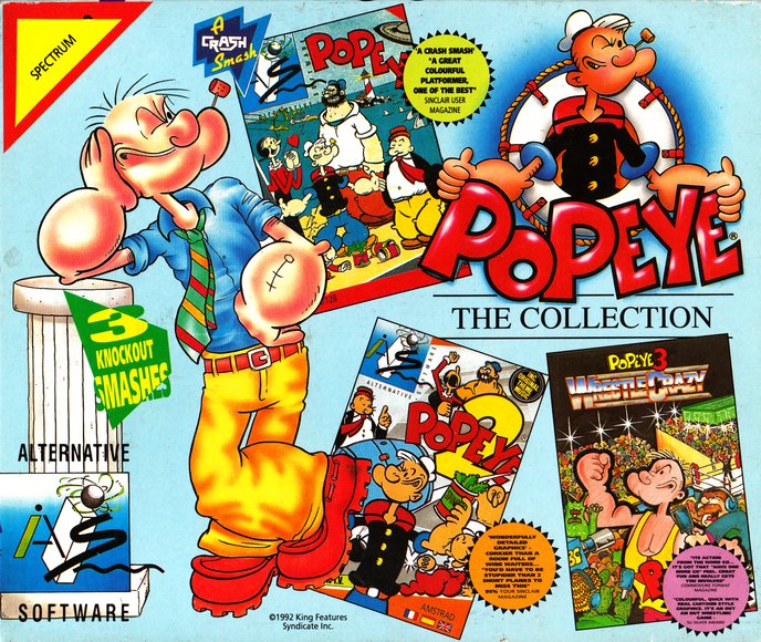 Screen from Popeye - The Collection
