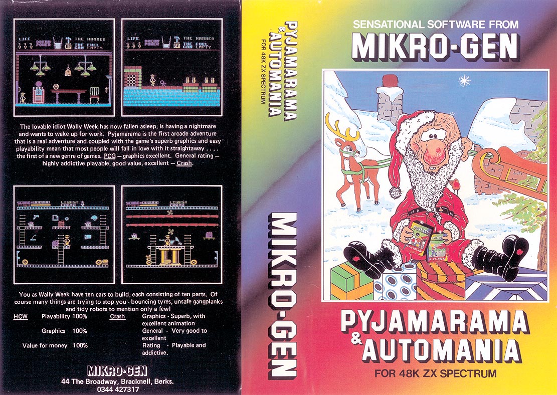 Screen from Pyjamarama + Automania