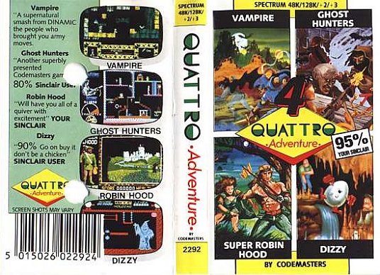 Screen from Quattro Adventure