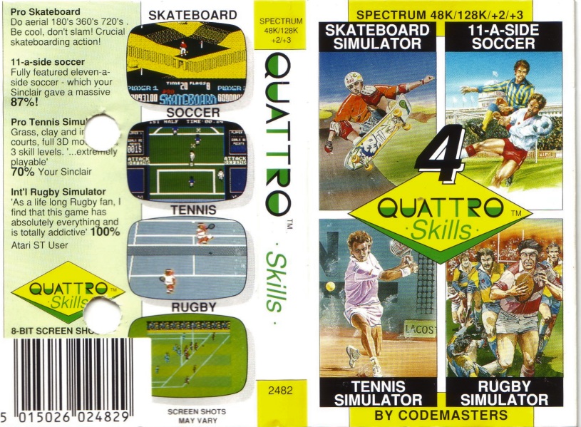 Screen from Quattro Skills