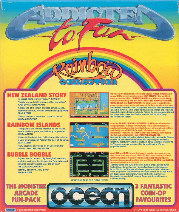 Screen from Rainbow Collection