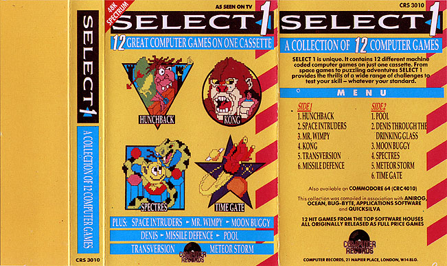 Screen from Select 1
