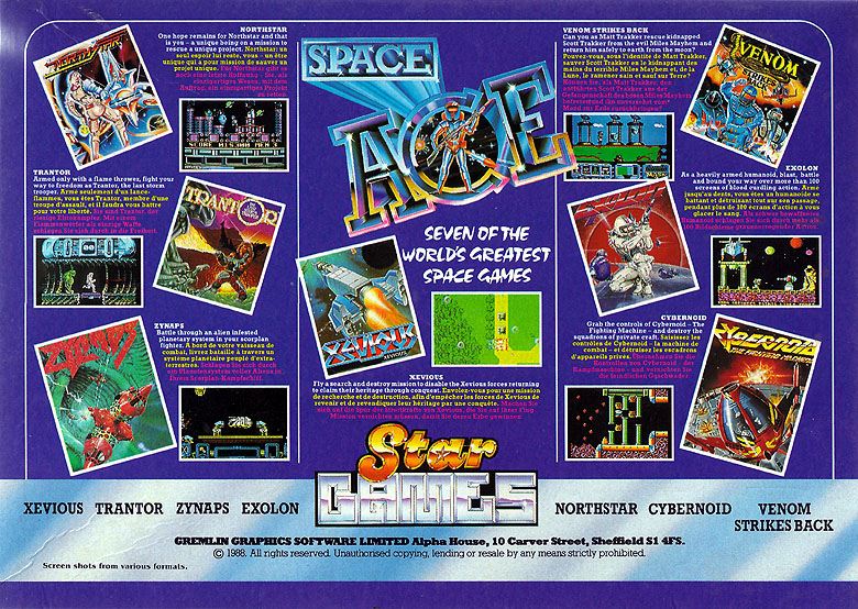 Screen from Space Ace