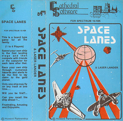 Screen from Space Lanes + Laser Lander