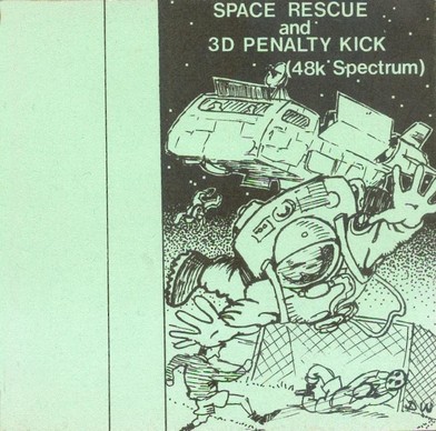 Screen from Space Rescue + 3D Penalty Kick