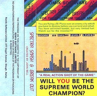Screen from Spectra Smash + Break Out