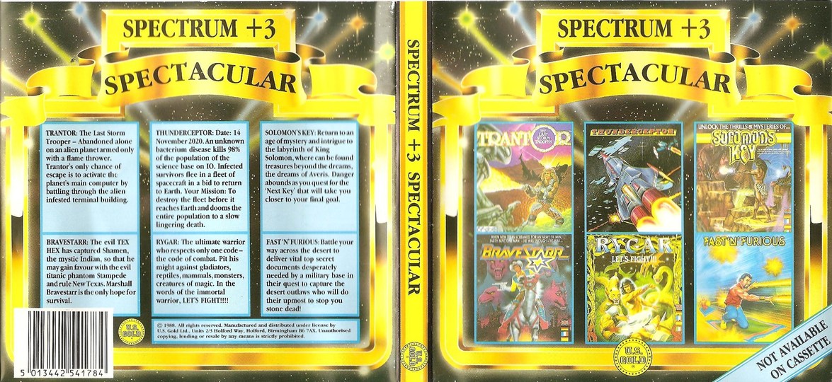 Screen from Spectrum +3 Spectacular