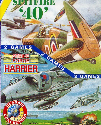 Screen from Spitfire 40 + Strike Force Harrier