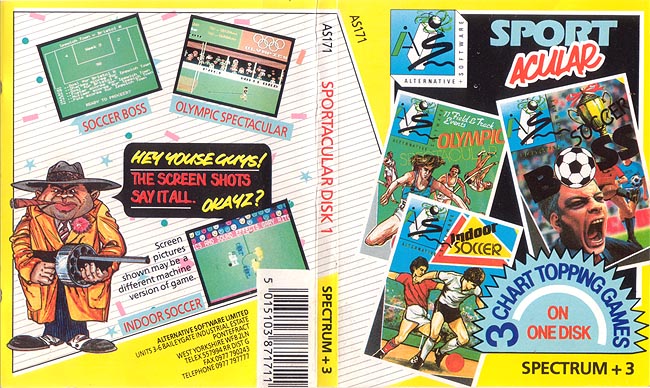 Screen from Sportacular Disk 1