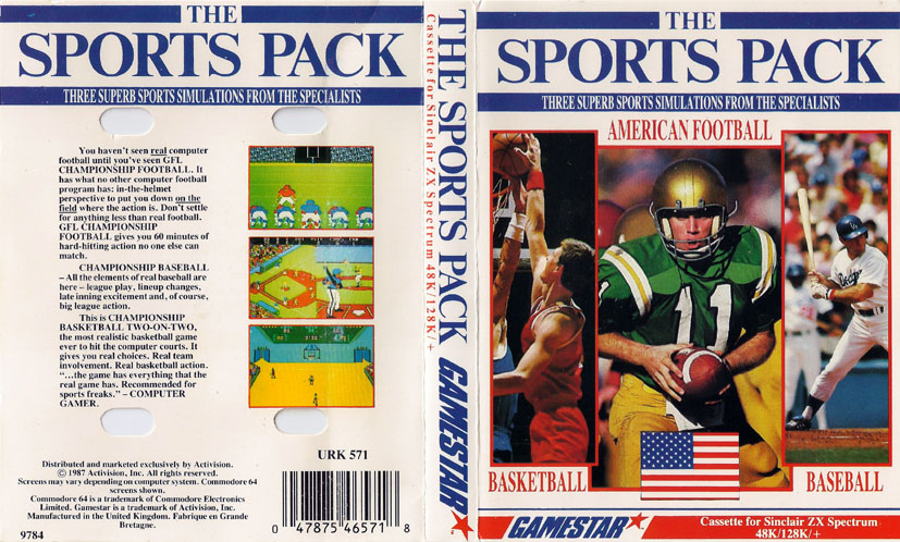 Screen from The Sports Pack