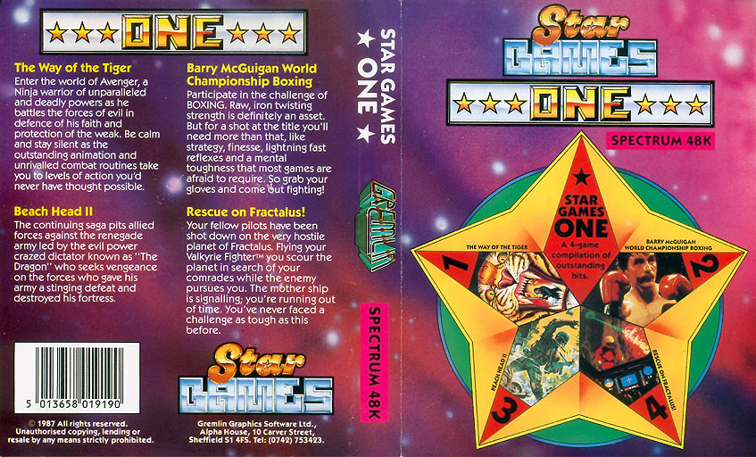 Screen from Star Games One