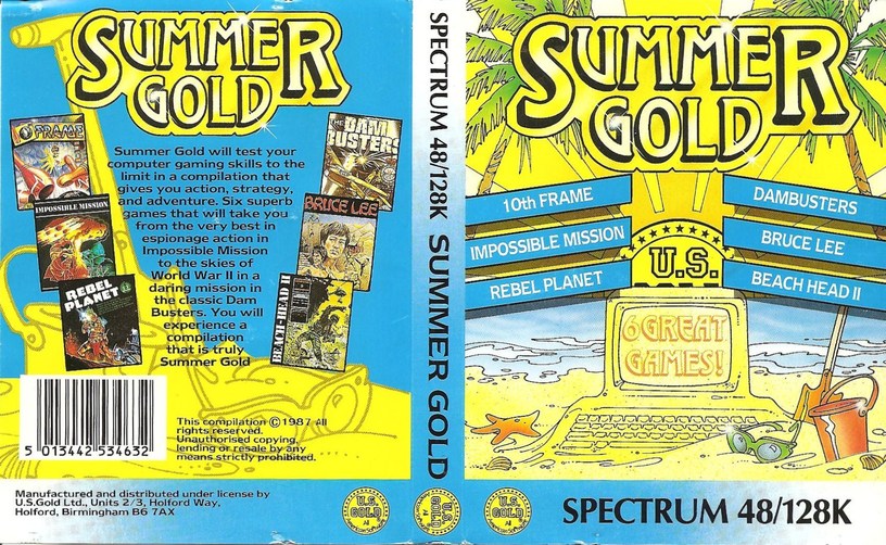Screen from Summer Gold