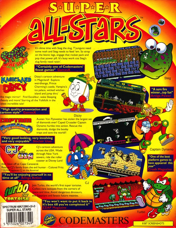 Screen from Super All-Stars